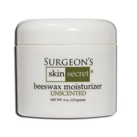 Unscented Beeswax Moisturizer 4 oz Jar