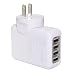 Cosmos � 4-Port Wall to USB Travel A/C Power Adapter Charger for iPad 2 iPhone 3G 3GS 4 4G ipod shuffle nano classic touch