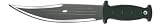 Condor Tool and Knife Jungle Bowie, 11-Inch UltraBlaC2, Black Handle, Leather Sheath