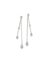 Pair 1/6 CT TW 14K White Gold Diamond Earring