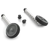 Invacare 5 Inch Fixed Walker Wheels - 5" Fixed Walker Wheels with Glides - 62716271