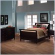 Curt Christian Design by Martin Shutters Wood Sleigh Bed 3 Piece Bedroom Se ....