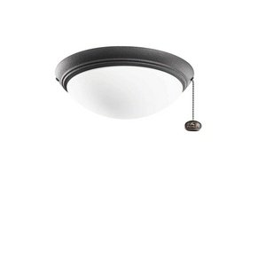 Kichler 380122DBK Basic Low Distressed Black