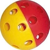 Safety Fun Balls Baseball, Red/Yellow