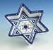 Star of David Dish with Chocolates