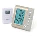 Oregon Scientific Atomic Alarm Clock with Wireless Thermometer - Large