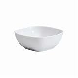 White Squares Soup/Cereal Bowl