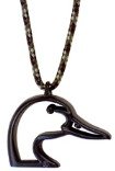 John Marshall Design Truck Duck Rear-View Mirror Hanger (Black)