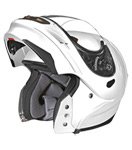 Vega Full Face Modular Motorcycle Helmet DOT Vega Summit White