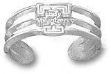 Tennessee Volunteers Solid Sterling Silver Lady Volunteers ''T'' Toe Ring