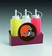 Cleveland Browns Party Animal Condiment Caddy Caddie NFL Football Fan Shop Sports Team Merchandise