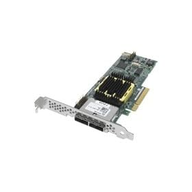 Adaptec 5085 RAID 8CH SATA SAS 512MB PCIE LP 8EXT CH W O CABLE SGL by 