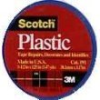 3M #191BLU 1-1/2x125 Blue Plastic Tape