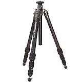 Flashpoint F-1228 Carbon Fiber Tripod, 4 Section Leg Set, Supports 17.6 lbs., Maximum Height 60