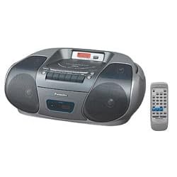 Panasonic D29EB-S CD Radio Cassette Player