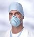 [Item]: Cone-Style Mask, Blue [Additional Info]: Custom Fit the Medline Prohibit Cone-Style Mask for Increased Protection and Security. Medline's Prohibit Cone-Style Mask features comfortable rounded edges. Cup-shaped mask holds mask away from the nose