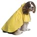 Dickens' Closet Yellow Puddles Raincoat for Dogs- Medium, 14-18'' neck to tail