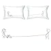 BoldLoft "We Belong Together" Couple Pillowcases-Romantic Valentines Gifts for Couples,Cute Valentines Day Gift Ideas,Good Couple Gifts for Valentines,Romantic Anniversary Gifts