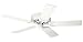 Low Profile V White Hunter Fan - 25262 (Lifetime Warranty, Factory Renewed)