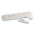 Ex-pro® 4 Gang Outlet Surge Protected Extension Lead With R