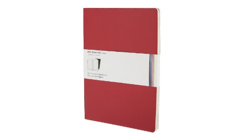 Moleskine Ruled Volant Notebook: Red X-Large 