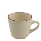 7 Ounce Speckled Brown Tall Cup (07-1322) Category: China Cups
