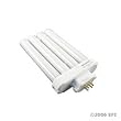Lights of America 9024B Fluorescent Linear Quad Bulb