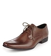 Pointed Toe Lace Up Shoes