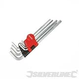 Review Silverline Tools Ltd 719784 / Silverline 10pc L Hexkey 1.5-10mm D/clp