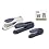 Max HD-50F-BK Max Flat-Clinch Half-Strip Standard Stapler, 23 Sheet Capacity, Black