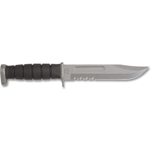 KA-BAR Next Generation Fightning Knife, Serrated, Hard Sheath