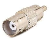 Cables To Go 02455 BNC Female to RCA Male Adapter (Silver)