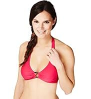 Halterneck Ring Bikini Top
