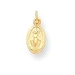 14k Miraculous Medal Pendant