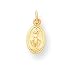14k Miraculous Medal Pendant