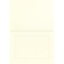 CR Gibson Box of 50 Informal Paneled Note Cards, White (CN87-3)