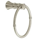 Moen Showhouse YB9586BN Bamboo Towel Ring, Brushed Nickel