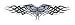 Nene Thomas - Ivory and Purple Tribal Butterfly - Jumbo 13.5 Sticker / Decal