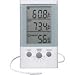 OGS CLOCK / THERMOMETER IN/OUTDOOR TEMP NIC