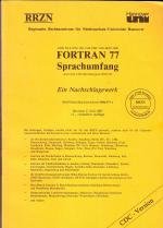 Fortran 77 Sprachumfang