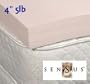 4" 5lb. Sensus Memory Foam (Visco Elastic) Mattress Pad Topper Overlay (Standard King Size)