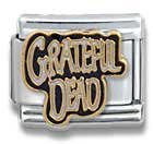 Grateful Dead Bones Logo Grateful Dead Italian Charm Bracelet Link