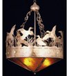 Meyda Tiffany 50142 72 Inch W Ducks In Flight Inverted Pendant