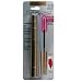 Loreal Double Extend EyeLash Fortifier & Extender Mascara, Carbon Black - 3 ea