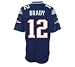 New England Patriots NFL Reebok Replithentic Tom Brady #12 Jersey