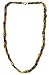 Tigers Eye Gemstone Necklace Healing Bead 17 inches