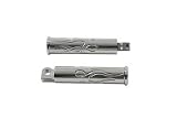 Motorcycle Flame Style Footpeg Set