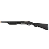 Smith and Wesson M3000 Full Stock Full Metal Shotgun Spring Operated Airsoft Gun - Black