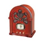 NOSTALGIC WOODEN RADIO/WEATHER BAND BROADCAST/BRAND NEW