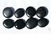 Personal Health Care : Basalt Palm Stones - 8 Large